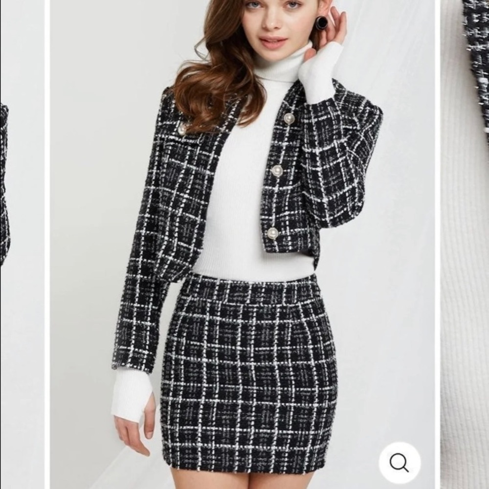 Storets tweed suit set